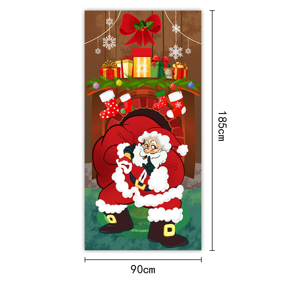 Christmas Outdoor Curtain