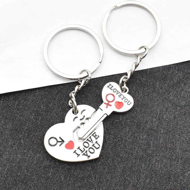 Heart-shaped Keychain