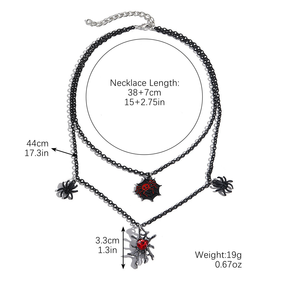 Halloween Bat Necklace