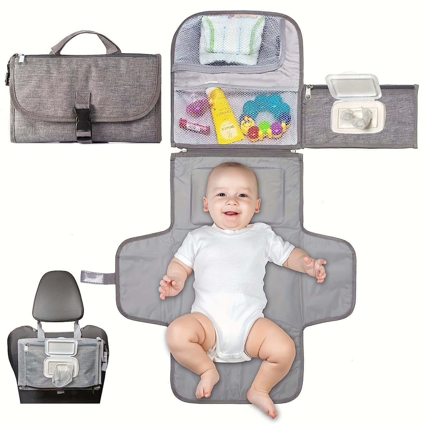 Portable Waterproof Baby Change Pilch