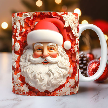 3D Christmas Ceramic Mug