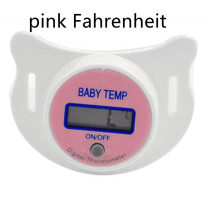 Pacifier digital thermometer