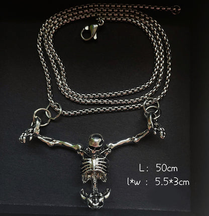 Halloween Skull Necklace