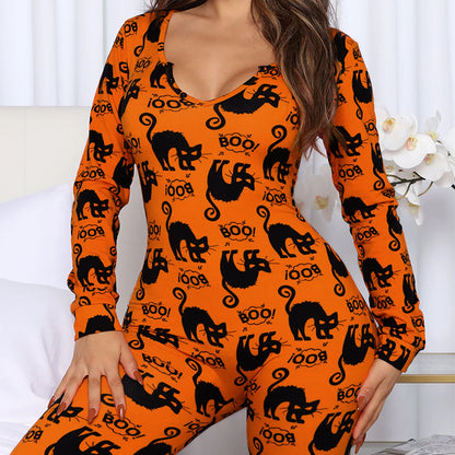 Halloween Jumpsuit Pajamas