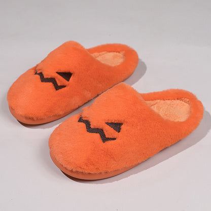 Halloween Pumpkin Slippers