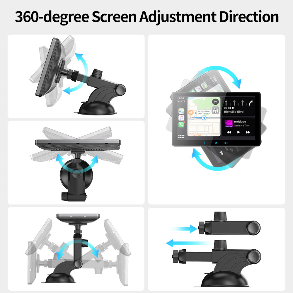 Wireless CarPlay Display