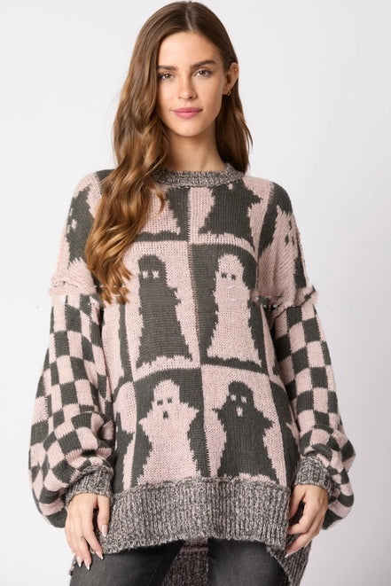 Halloween Women's Ghosts Pullover