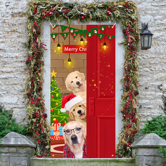 Christmas Outdoor Curtain