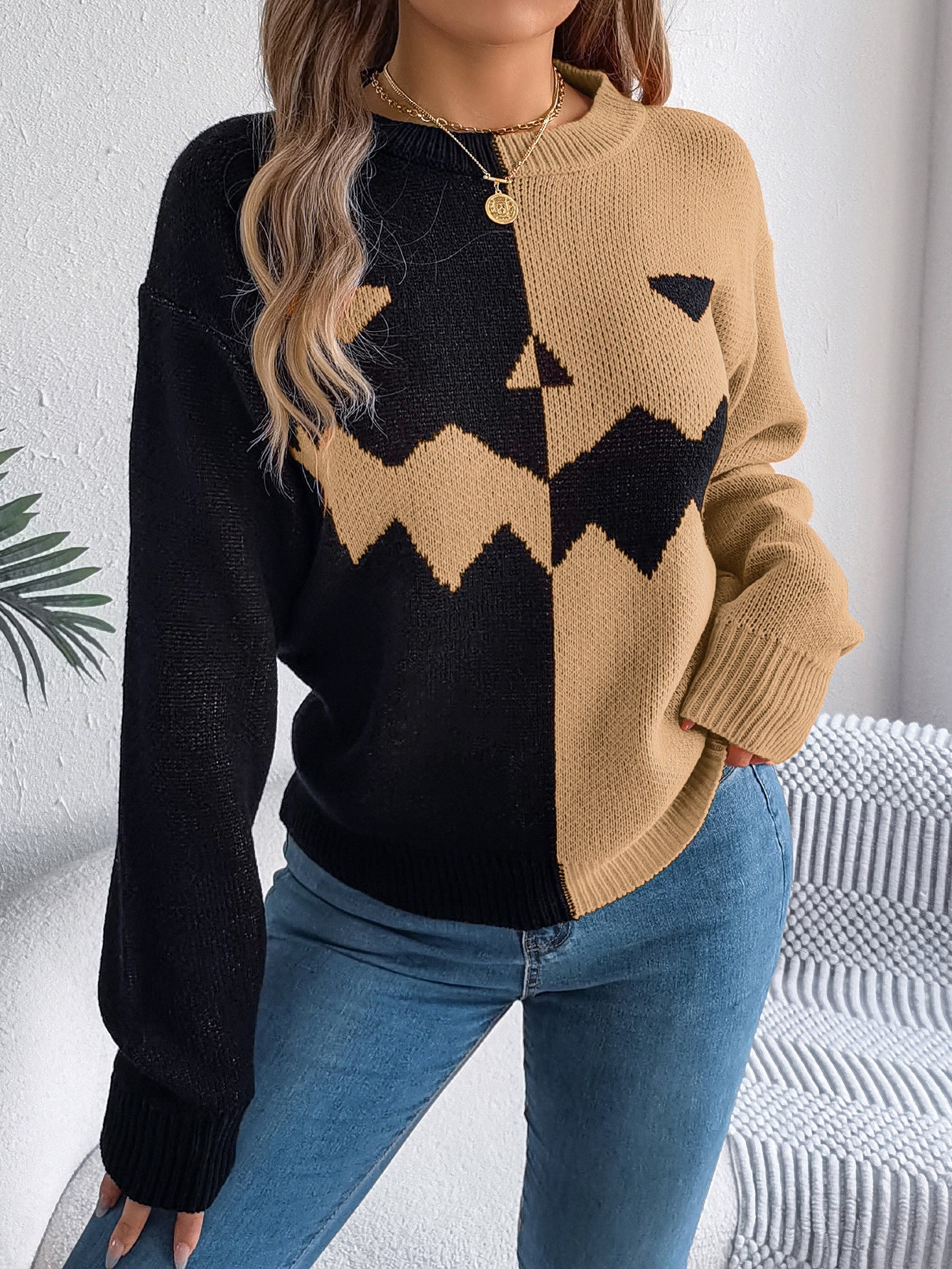 Halloween Monster Sweater