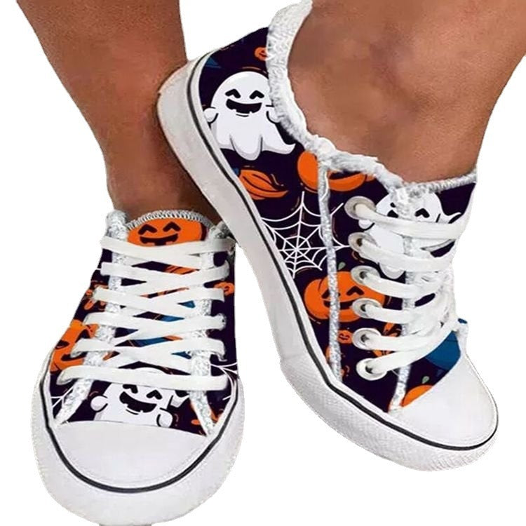 Halloween Casual Canvas Shoes